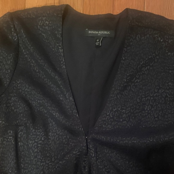 Banana Republic Black Long Sleeve Dress - Picture 5 of 7